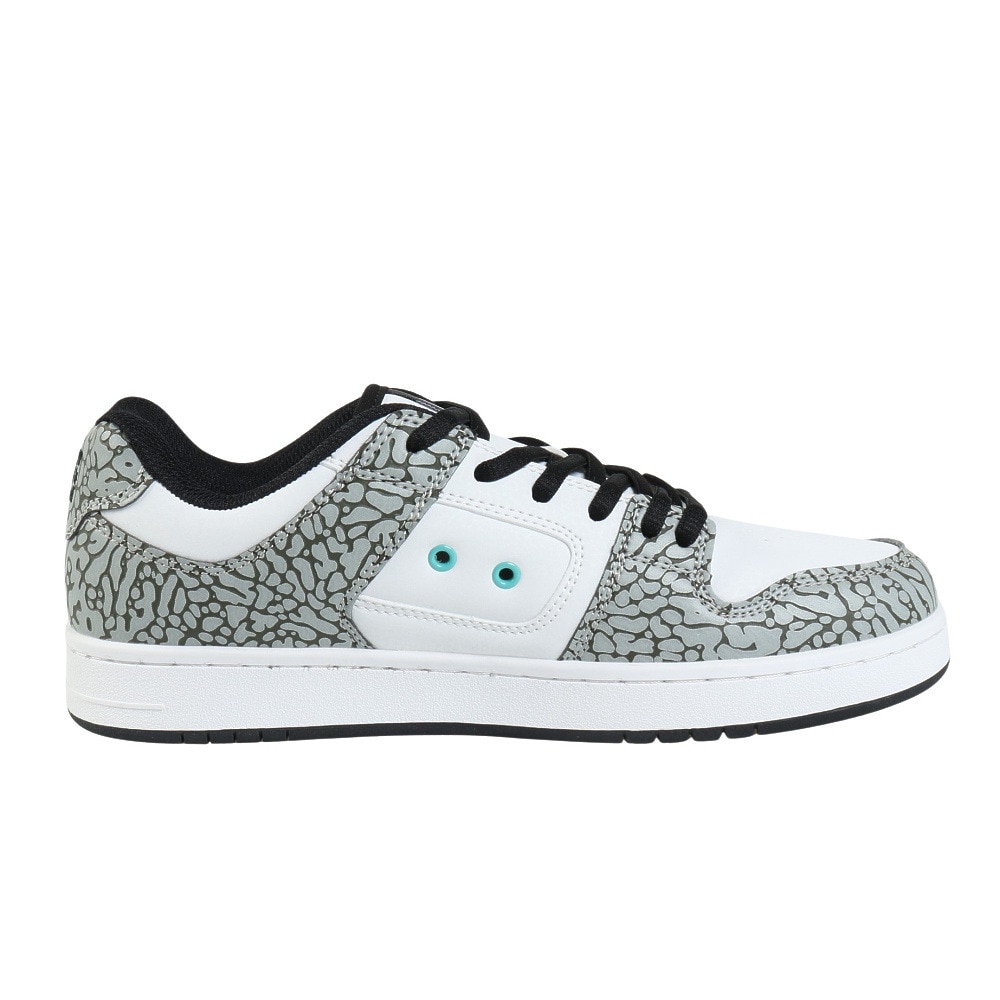 ディーシーシューズ（DC SHOES）（メンズ）スニーカー ボーダーシューズ マンテカ 4 SE SN ホワイト グレー 25FWDM254307WGR カジュアルシューズ