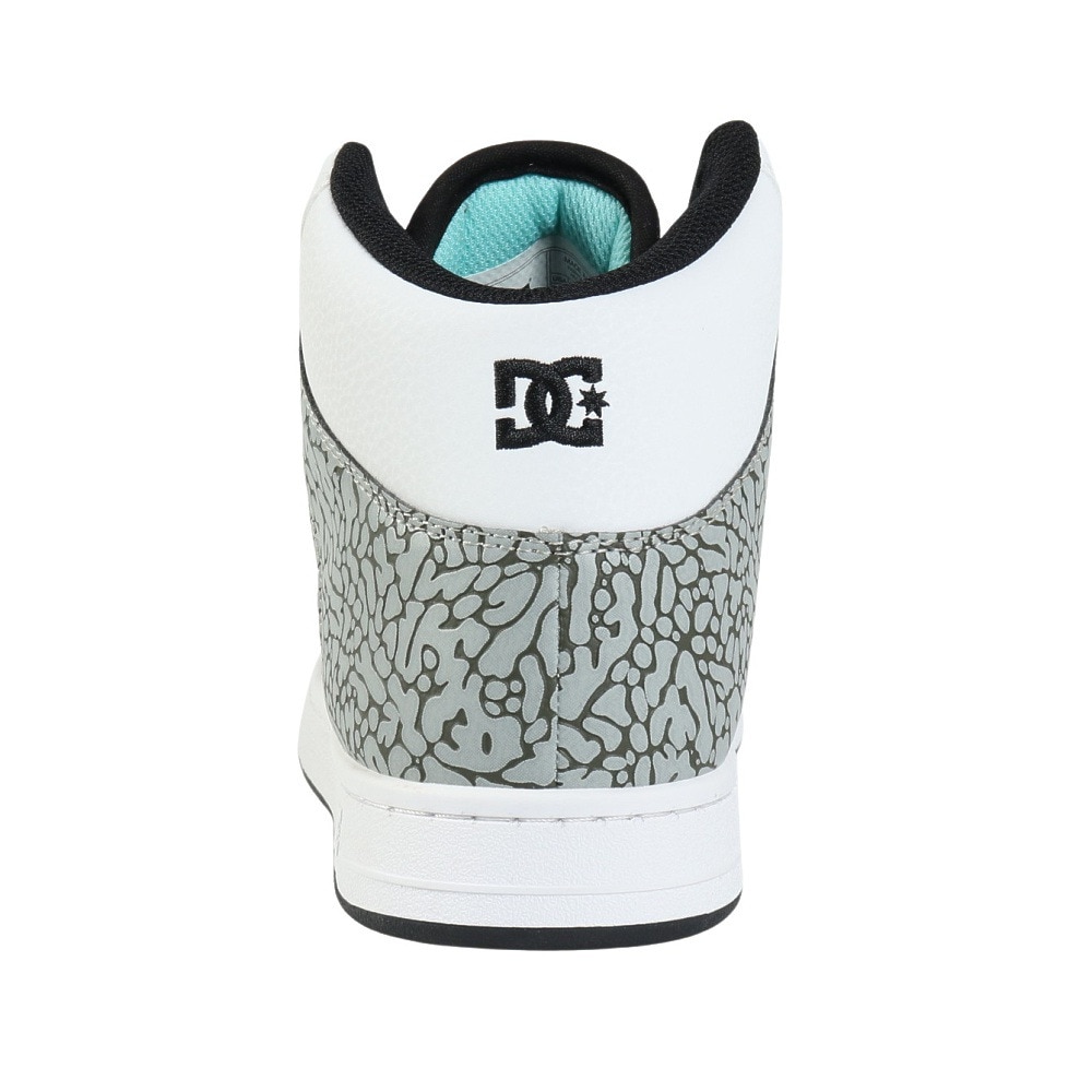 ディーシーシューズ（DC SHOES）（メンズ）スニーカー ボーダーシューズ マンテカ 4 HI SE SN ホワイト グレー 25FWDM254309WGR カジュアルシューズ