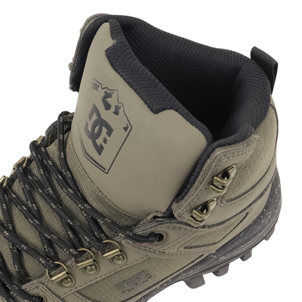 ディーシーシューズ（DC SHOES）（メンズ）スニーカー ボーダーシューズ DC GLAZE ハイカット オリーブ 25FWDM254606OLV スニーカーブーツ