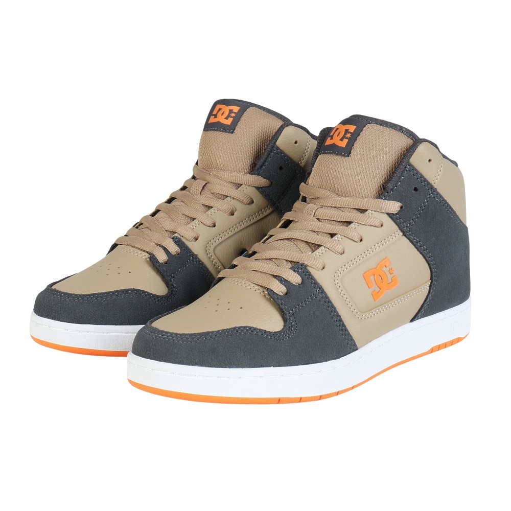 ディーシーシューズ(DC SHOES)スニーカー ボーダーシューズ マンテカ 4 ハイカット カーキ 25HODM256007… ディーシーシューズ（DC SHOES）（メンズ）スニーカー ボーダー