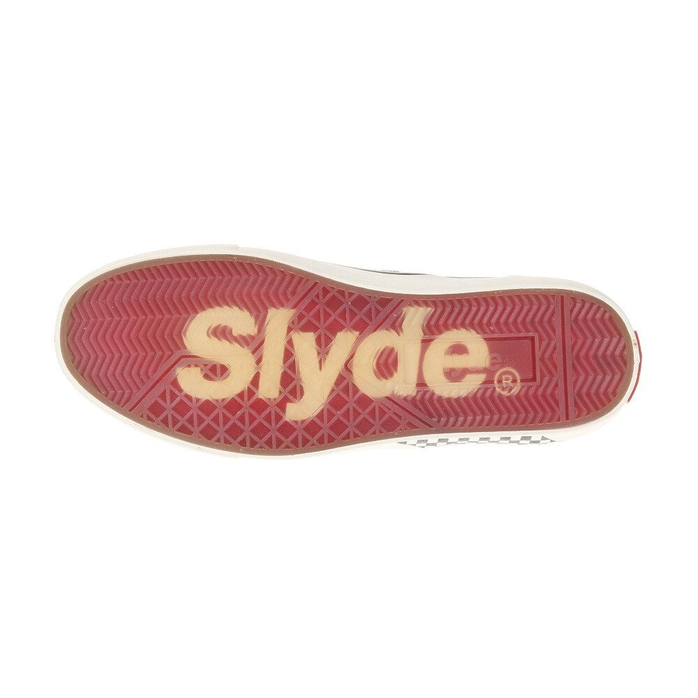 スライド（SLYDE）（メンズ、レディース）スニーカー スケートボード SLYDE TECH スリッポン シューズ SL-FTW-001-BK/OR
