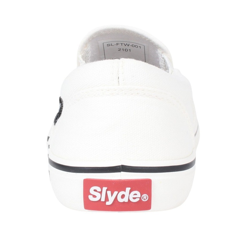 スライド（SLYDE）（メンズ、レディース）スニーカー スケートボード SLYDE TECH スリッポン シューズ SL-FTW-001-WH/WH