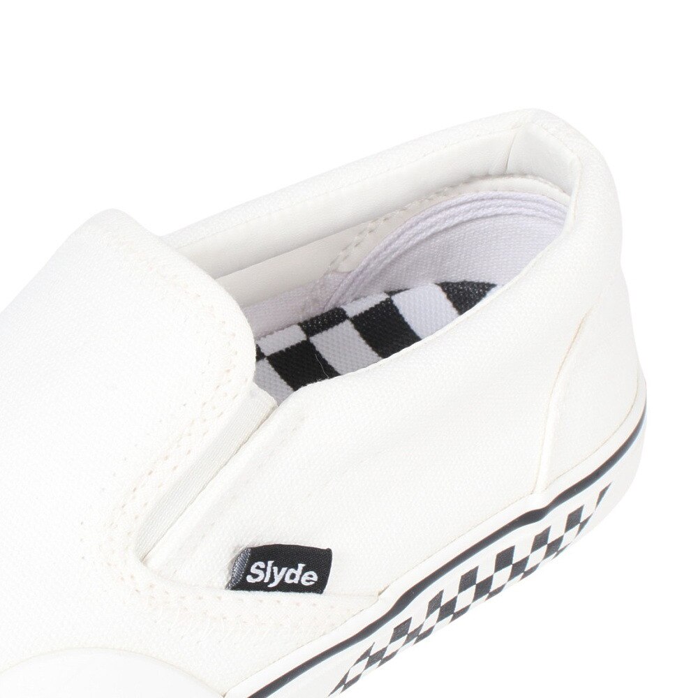 SLYDE（SLYDE）（メンズ、レディース）スニーカー スケートボード SLYDE TECH スリッポン シューズ SL-FTW-001-WH/WH