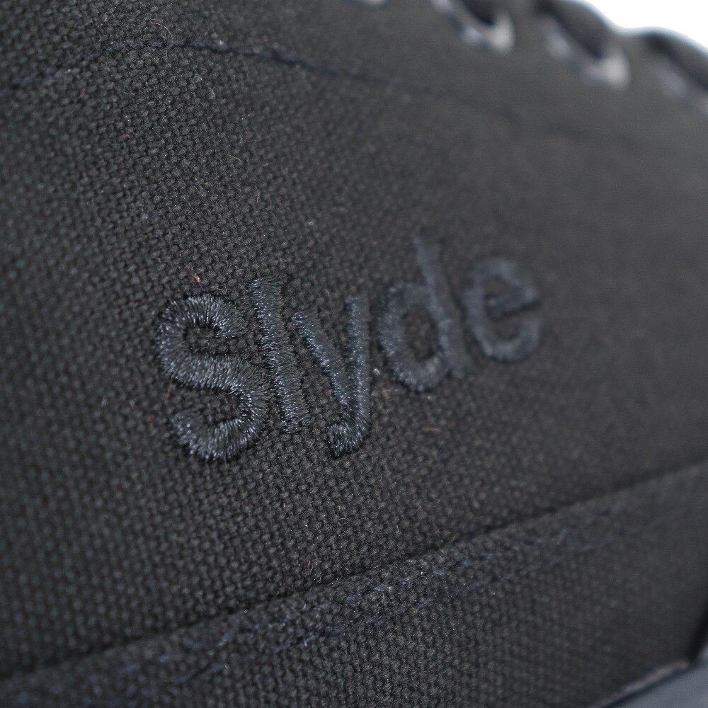 スライド（SLYDE）（メンズ）メンズ スニーカー スケーター ウォータープルーフ ミッドカット WATER PROOF MID CUT ブラック 黒 SL-FTW-BNO203BLK 