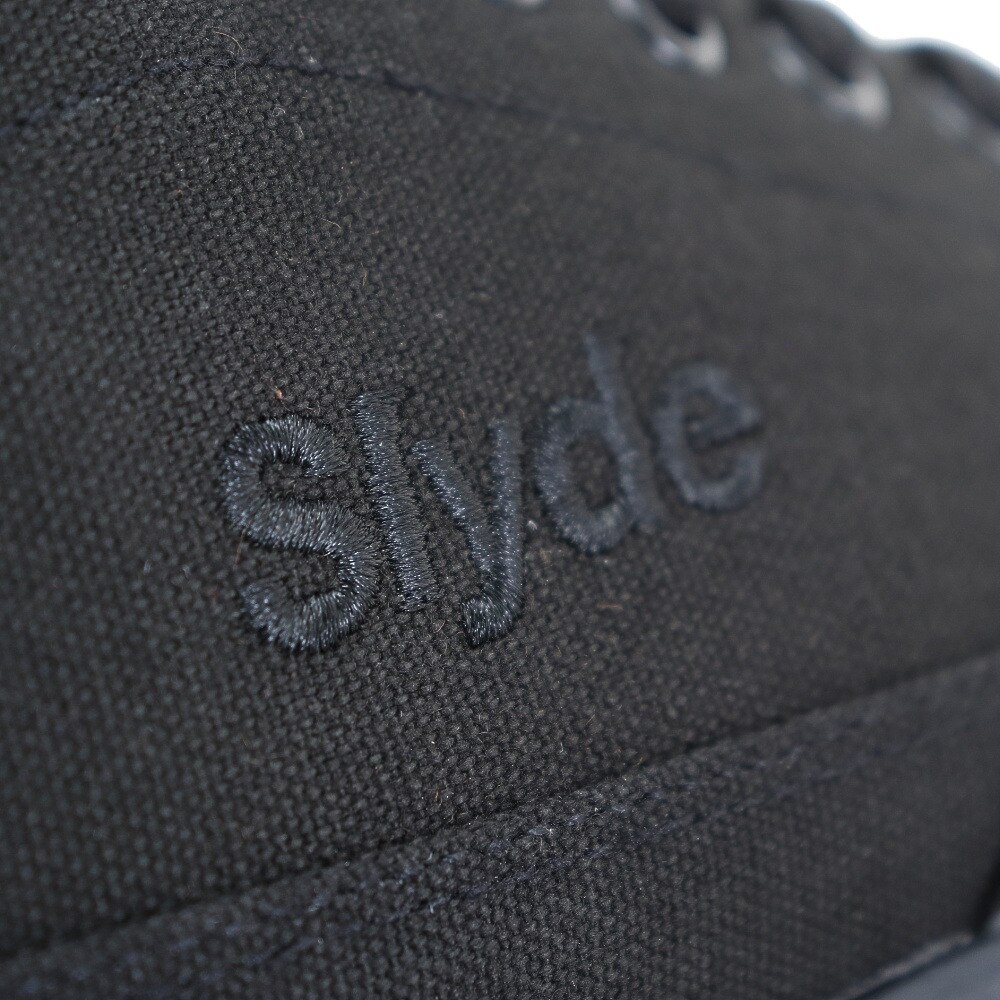 スライド（SLYDE）（メンズ）スニーカー スケーター ウォータープルーフ 撥水 ミッドカット ブラック 黒 SL-FTW-BNO203BLK 