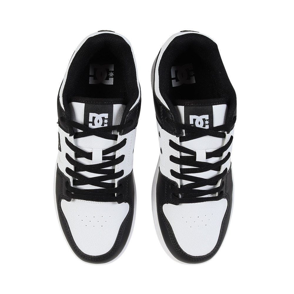 ディーシーシューズ（DC SHOES）（メンズ、レディース）スニーカー ボーダーシューズ マンテカ 4 SN フットウェア ホワイト ブラック 25FWDM005302WBW