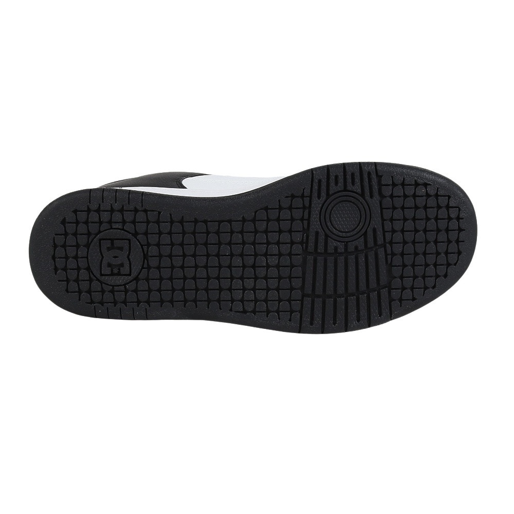 ディーシーシューズ（DC SHOES）（メンズ、レディース）スニーカー ボーダーシューズ マンテカ 4 SN フットウェア ホワイト ブラック 25FWDM005302WBW
