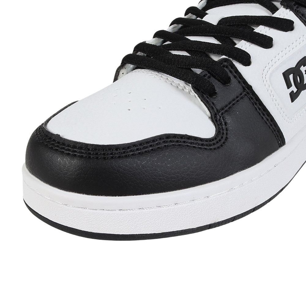 ディーシーシューズ（DC SHOES）（メンズ、レディース）スニーカー ボーダーシューズ マンテカ 4 SN フットウェア ホワイト ブラック 25FWDM005302WBW