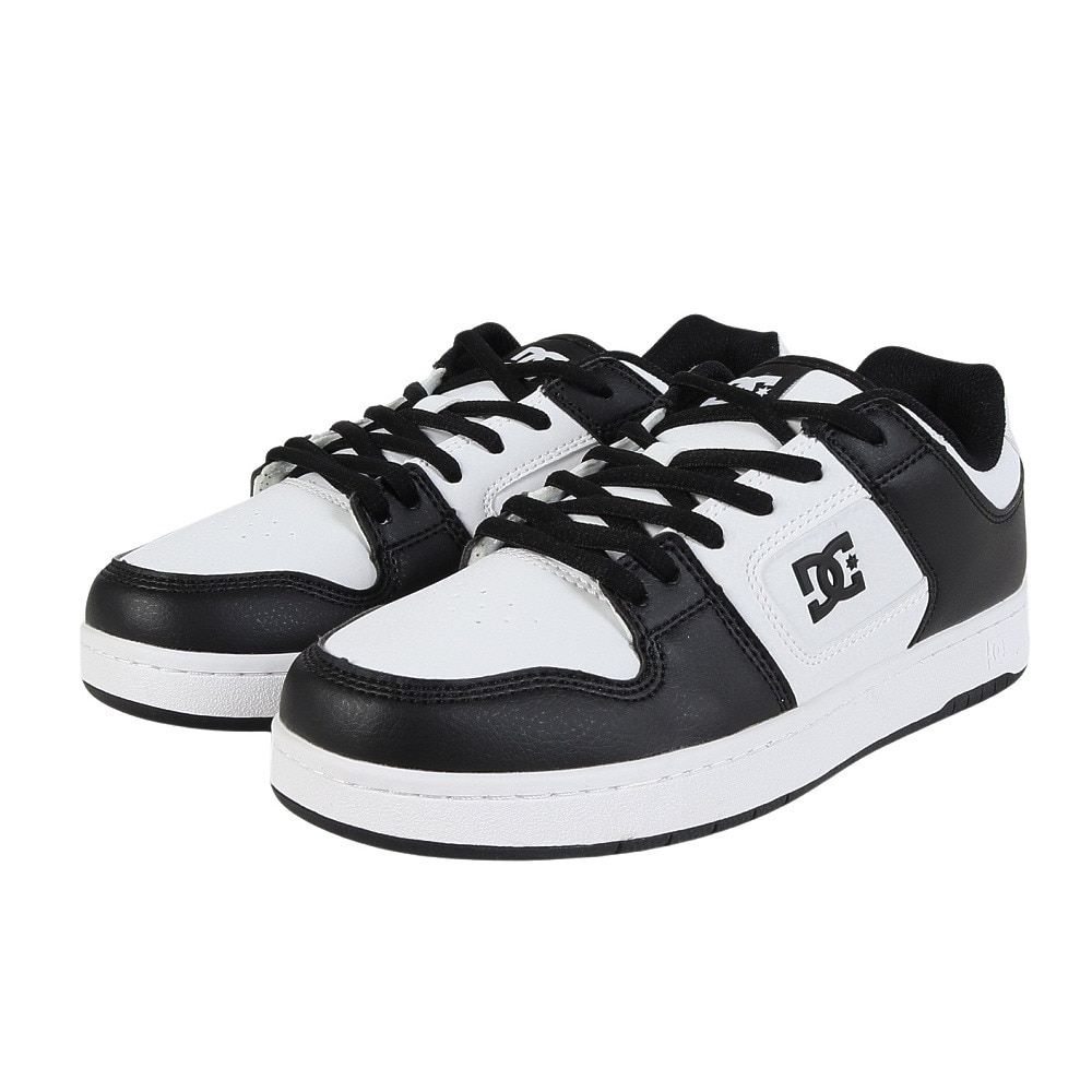 ディーシーシューズ（DC SHOES）（メンズ、レディース）スニーカー ボーダーシューズ マンテカ 4 SN フットウェア ホワイト ブラック 25FWDM005302WBW