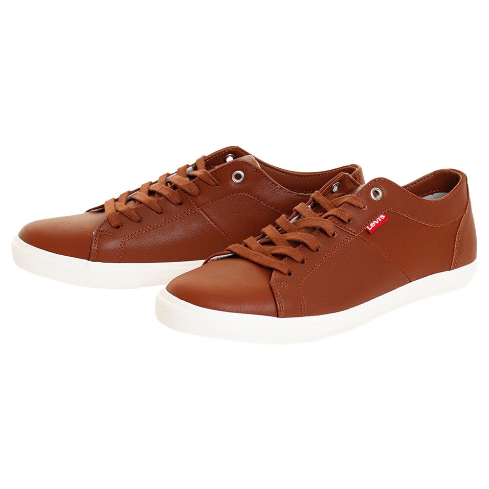  スニーカー WOODS 225826 LIGHT BROWN カジュアルシューズ