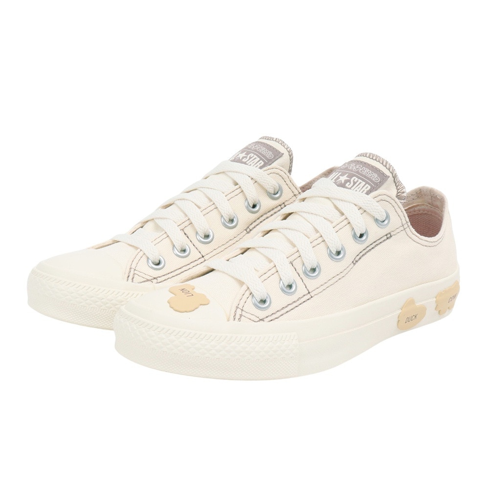 コンバース(CONVERSE)スニーカー キャンパスシューズ オールスター BS スリップ OX たべっ子どうぶつ オフホワイ… コンバース（CONVERSE）（メンズ、レディース）スニーカー キャンパス