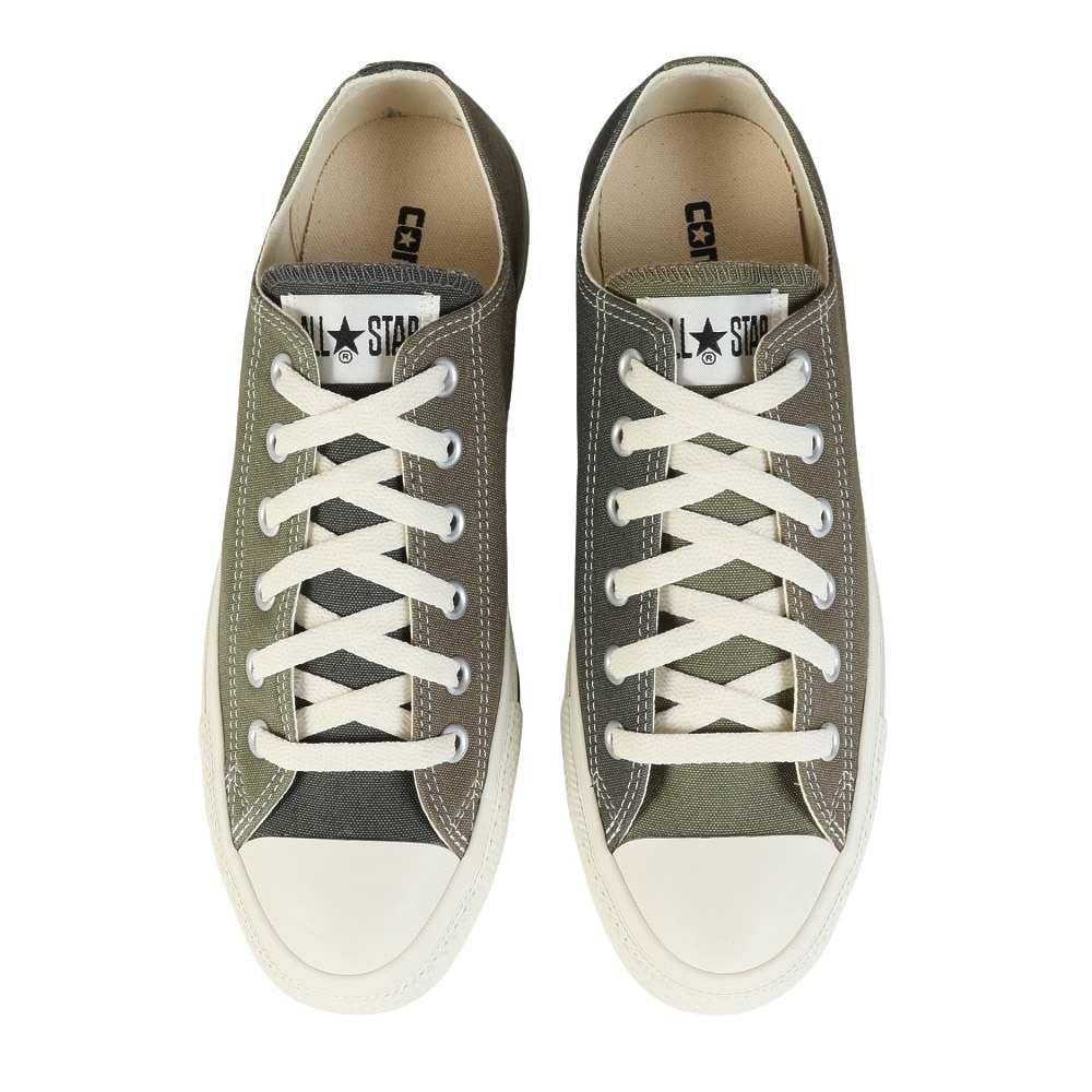 コンバース（CONVERSE）（メンズ、レディース）スニーカー キャンパスシューズ オールスター トーンパネル OX OLV オリーブ 31315851 カジュアルシューズ