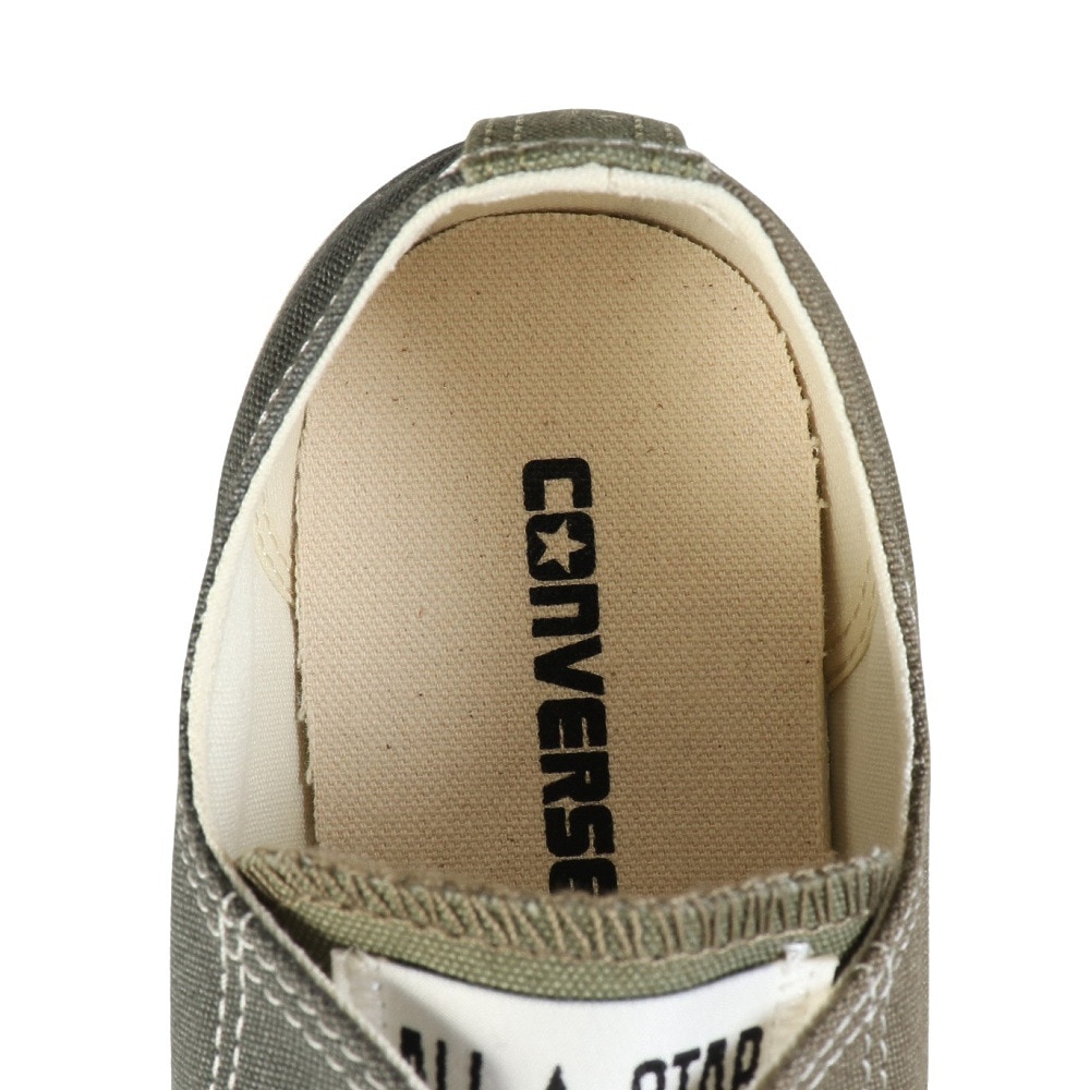 コンバース（CONVERSE）（メンズ、レディース）スニーカー キャンパスシューズ オールスター トーンパネル OX OLV オリーブ 31315851 カジュアルシューズ