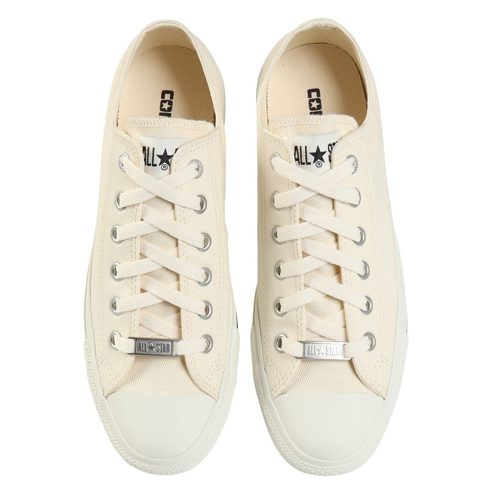 コンバース（CONVERSE）（メンズ、レディース）スニーカー キャンパスシューズ オールスター ロゴデュブレ OX オフホワイト 31316021 カジュアルシューズ