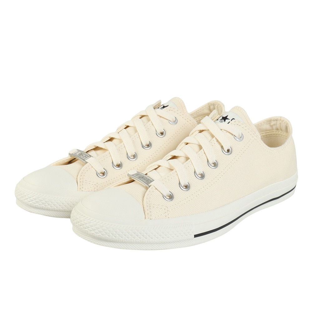 コンバース（CONVERSE）（メンズ、レディース）スニーカー キャンパスシューズ オールスター ロゴデュブレ OX オフホワイト 31316021 カジュアルシューズ