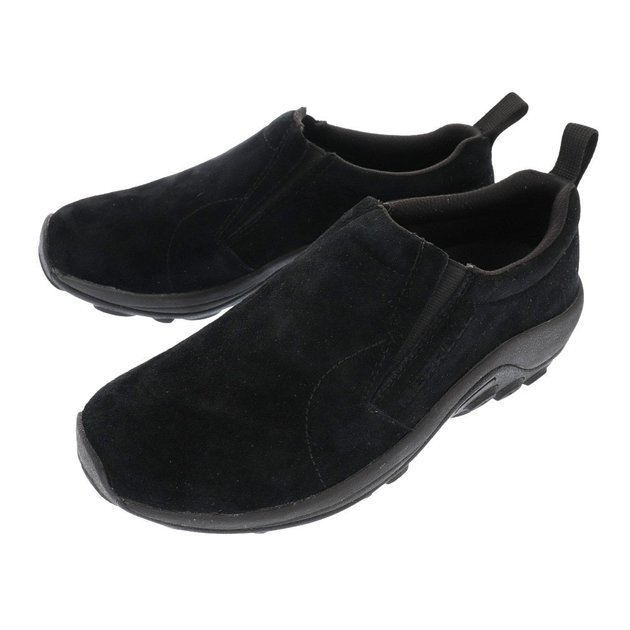 メレル（MERRELL）（メンズ、レディース）スニーカー 黒 スリッポン 