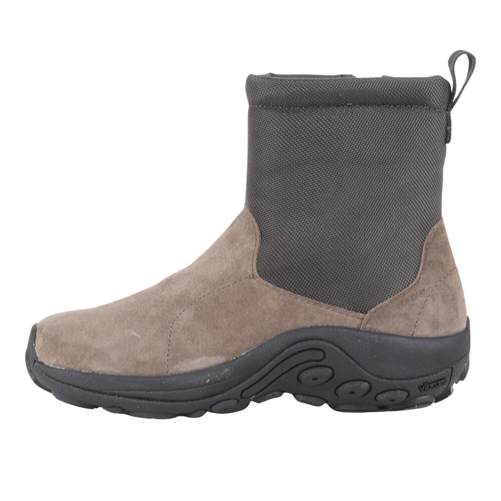メレル（MERRELL）（メンズ、レディース）スニーカー アウトドアシューズ JUNGLE MID ZIP POLAR ウォータープルーフ ICE+ 004025 GUNSMOKE