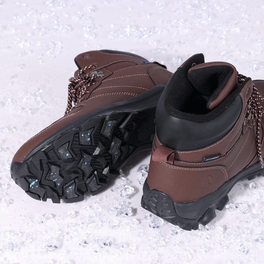 エアボーン（ARBN）（メンズ）スニーカー アウトドアシューズ BOOTS SNEAKER WP AB2023AWM-FTW002 DBRN