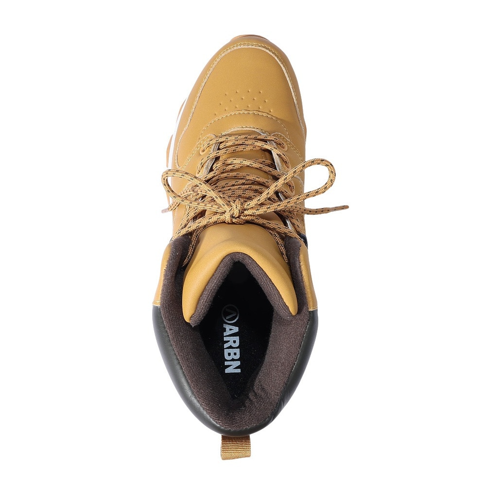 エアボーン（ARBN）（メンズ）スニーカー アウトドアシューズ BOOTS SNEAKER WP AB2023AWM-FTW002 YEL