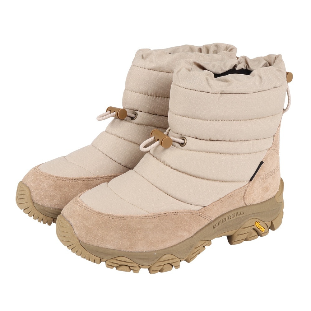メレル（MERRELL）（メンズ、レディース）スニーカー アウトドアシューズ コールドパック 3 ゼロ サーモ トール ウォータープルーフ J5006771 CAMEL