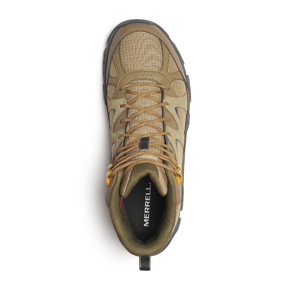 メレル（MERRELL）（メンズ）スニーカー アウトドアシューズ TH SNOWGRIP MID サンドベージュ J038291 DRAB ブーツ カジュアル