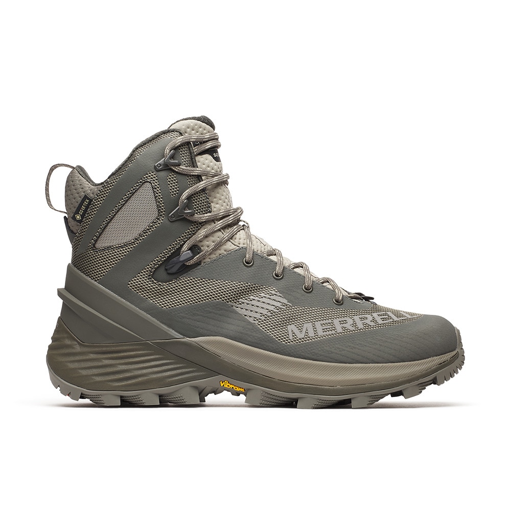 メレル（MERRELL）（メンズ）スニーカー アウトドアシューズ サーモ ローグ 4 ミッド ゴアテックス グレー J038495 DIORATE ブーツ カジュアル