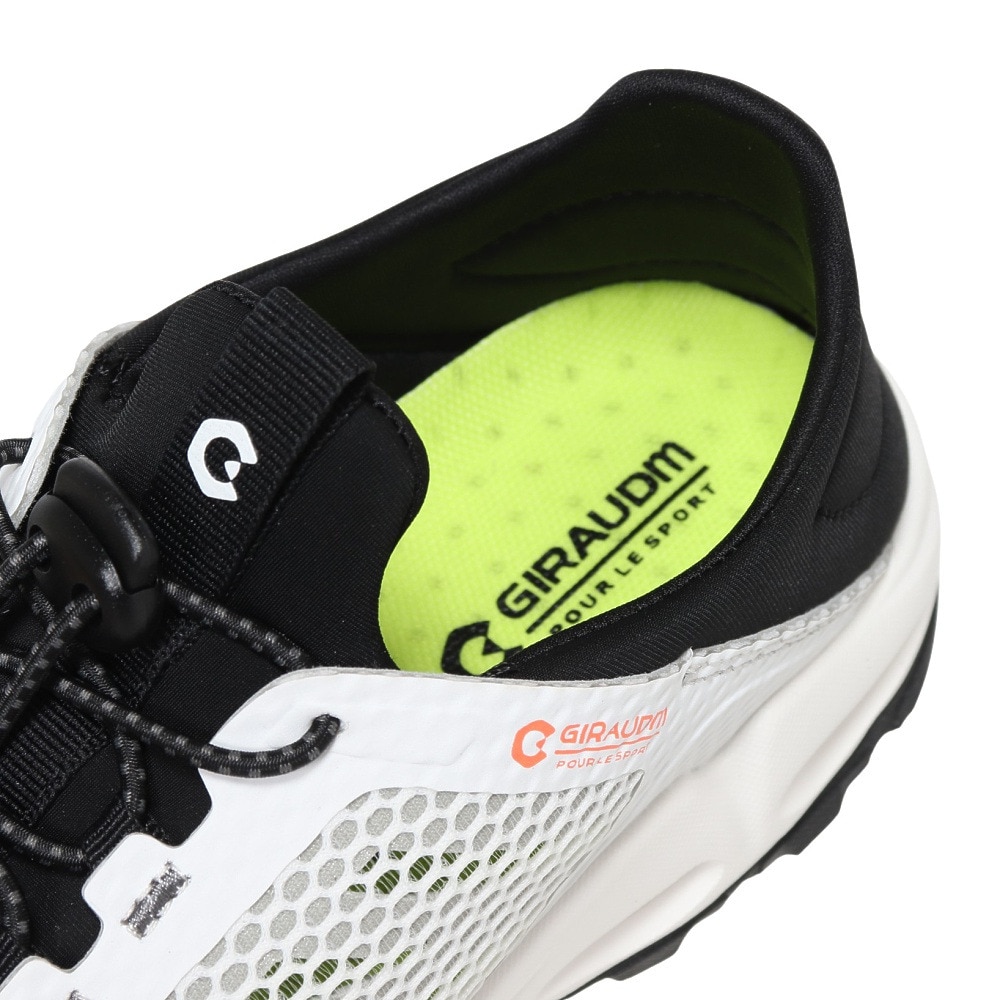 ジローム（GIRAUDM）（メンズ、レディース）スニーカー Multi Chaussure ホワイト ブラック SP3S0004-SH801-GRCDL WHT アウトドアシューズ レジャー