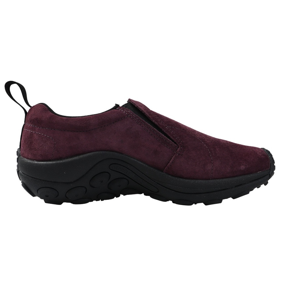 メレル（MERRELL）（レディース）モックシューズ スリッポン 撥水加工 ジャングル モック 005026 エンジ BURGUNDY スニーカー 秋冬用 室内履き 軽量