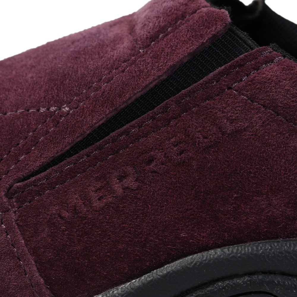 メレル（MERRELL）（レディース）モックシューズ スリッポン 撥水加工 ジャングル モック 005026 エンジ BURGUNDY スニーカー 秋冬用 室内履き 軽量