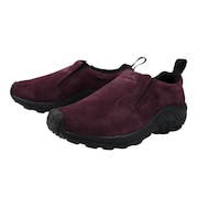 メレル（MERRELL）（レディース）モックシューズ スリッポン 撥水加工 ジャングル モック 005026 エンジ BURGUNDY スニーカー 秋冬用 室内履き 軽量