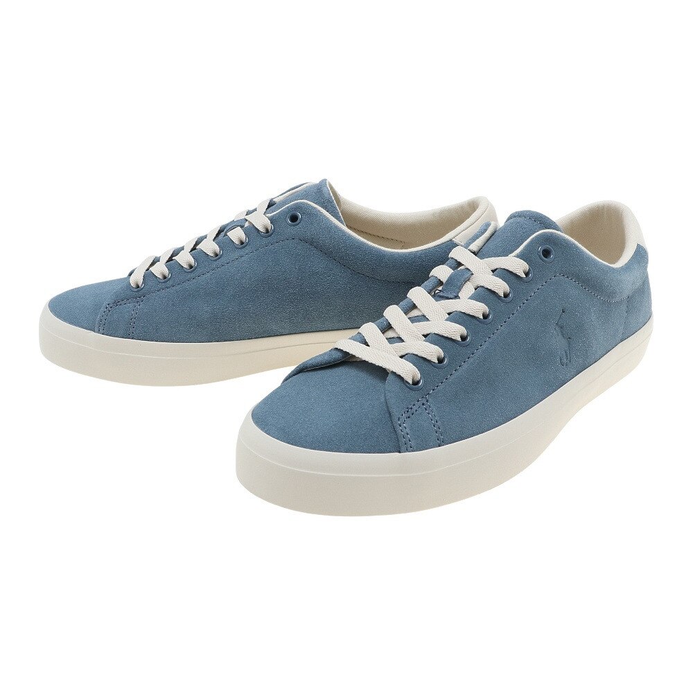 ラルフ ローレン スニーカー 青 メンズ ロングウッド Longwood スエード ブルー Top Mapoftw0ct スポーツ用品はスーパースポーツゼビオ