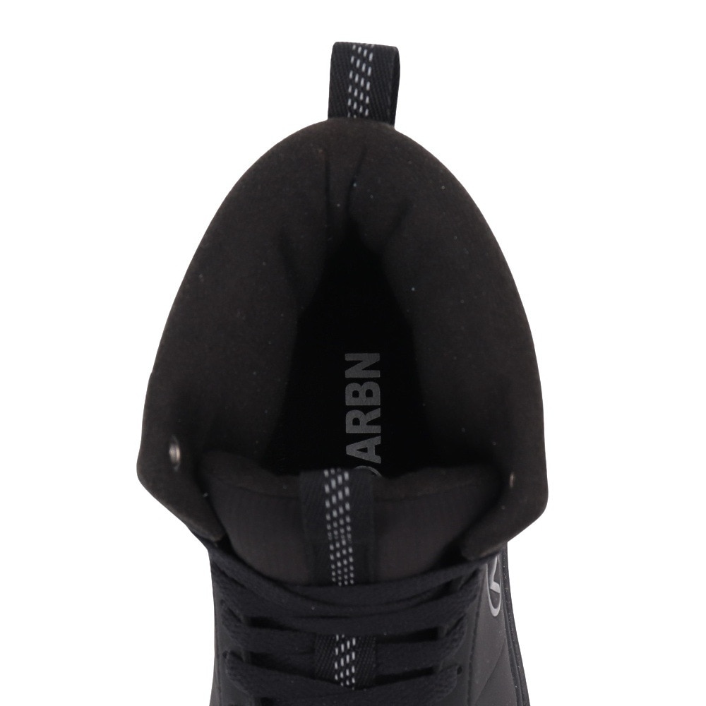 エアボーン（ARBN）（メンズ）スニーカー スポーツシューズ MIDCUT SNEAKER AB2024AWM-FTW001 BLK