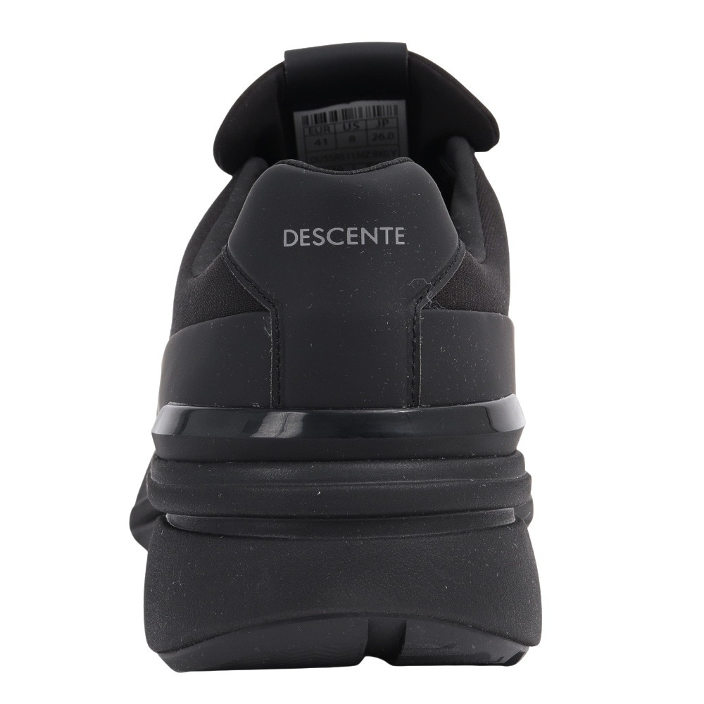 デサント（DESCENTE）（メンズ）スニーカー スポーツシューズ Wayser RO DU5SRS11MZ BKGY