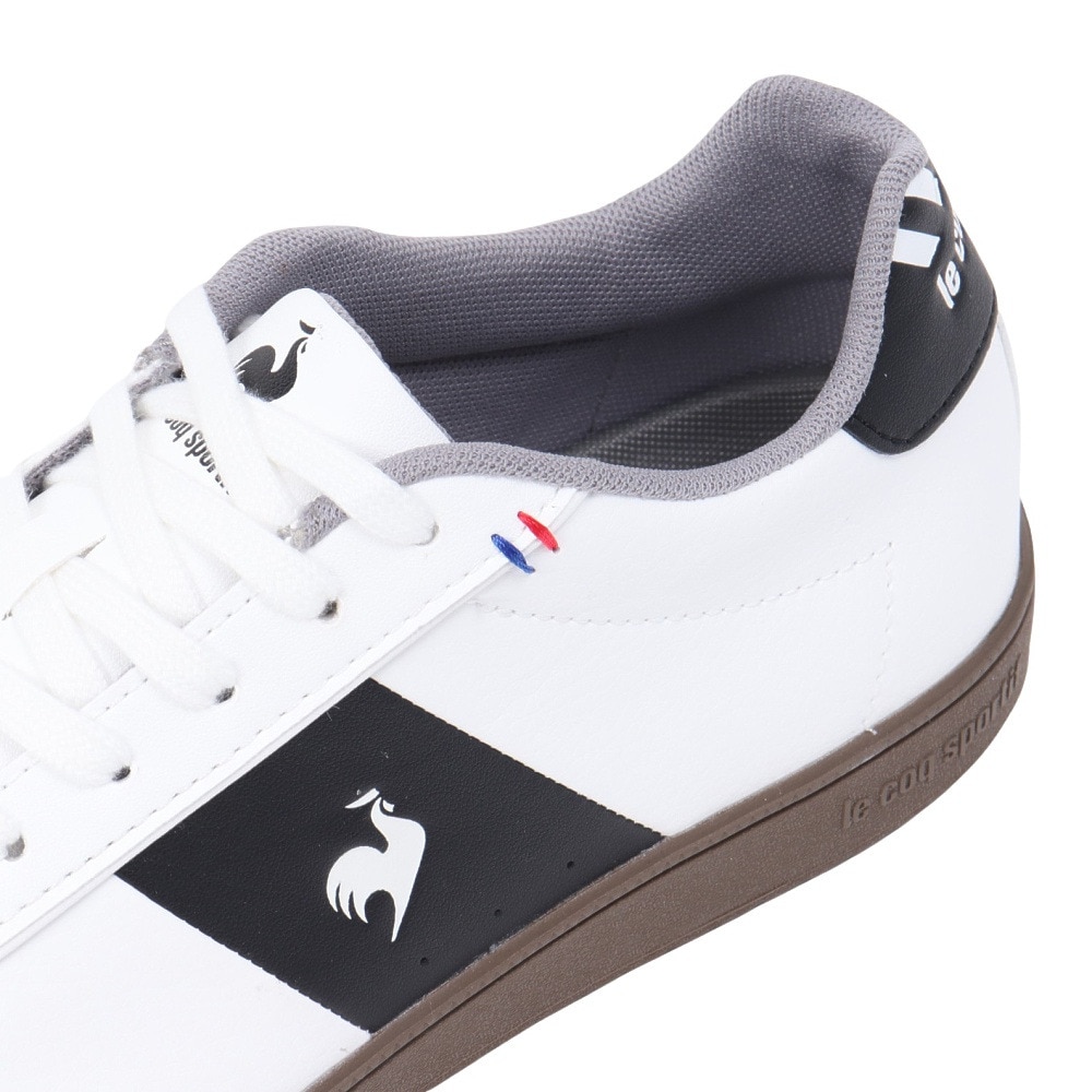 ルコックスポルティフ（lecoqsportif）（メンズ）スニーカー スポーツシューズ LCS ガレ III LU5SSN06UZ WHBK