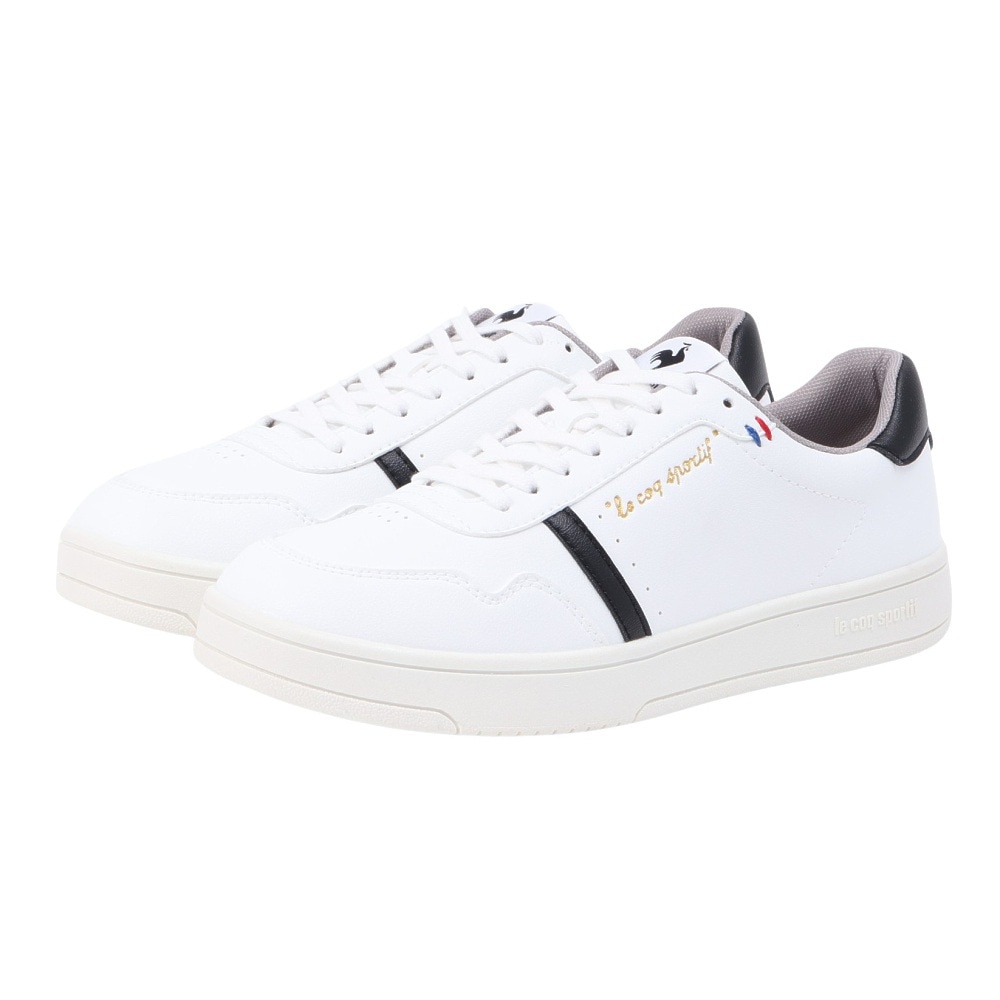 ルコックスポルティフ（lecoqsportif）（メンズ）スニーカー スポーツシューズ LCS ランス LU5SSN09UZ WHBK