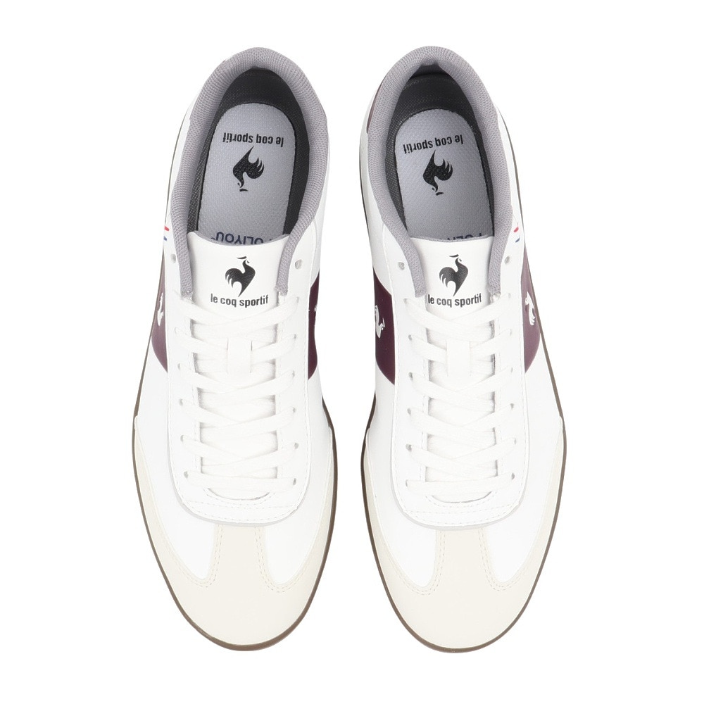 ルコックスポルティフ（lecoqsportif）（メンズ）スニーカー スポーツシューズ LCS ガレ III ホワイト レッド LU5FSN55UZ WHWR シューズ