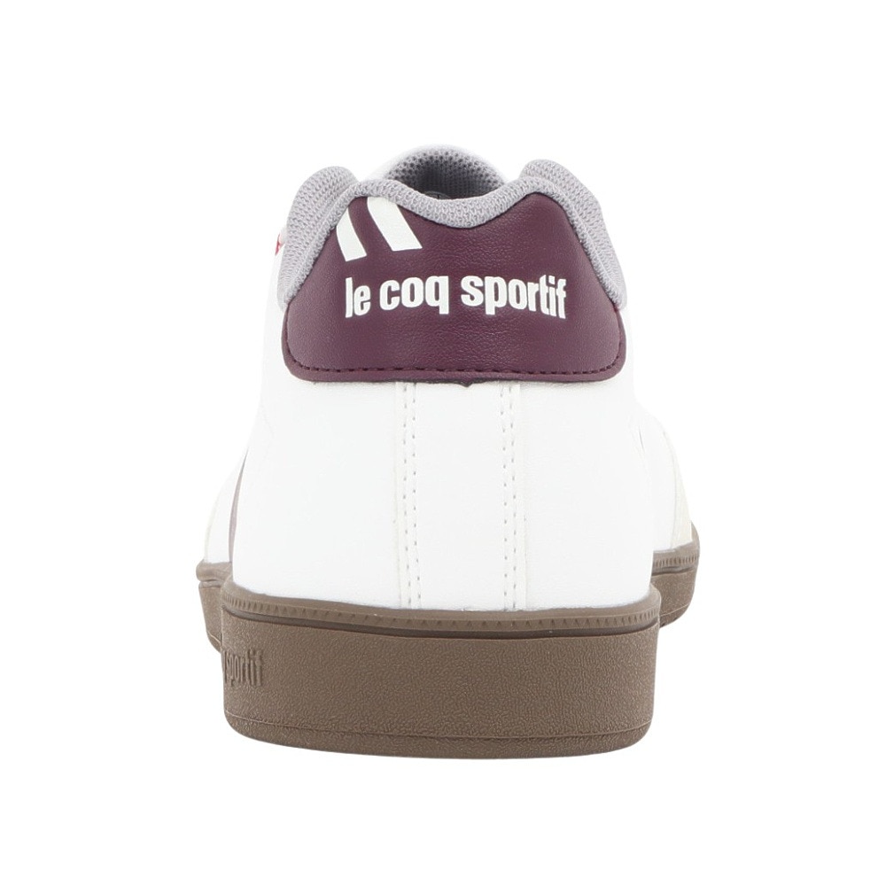ルコックスポルティフ（lecoqsportif）（メンズ）スニーカー スポーツシューズ LCS ガレ III ホワイト レッド LU5FSN55UZ WHWR シューズ