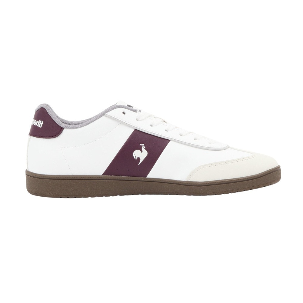 ルコックスポルティフ（lecoqsportif）（メンズ）スニーカー スポーツシューズ LCS ガレ III ホワイト レッド LU5FSN55UZ WHWR シューズ