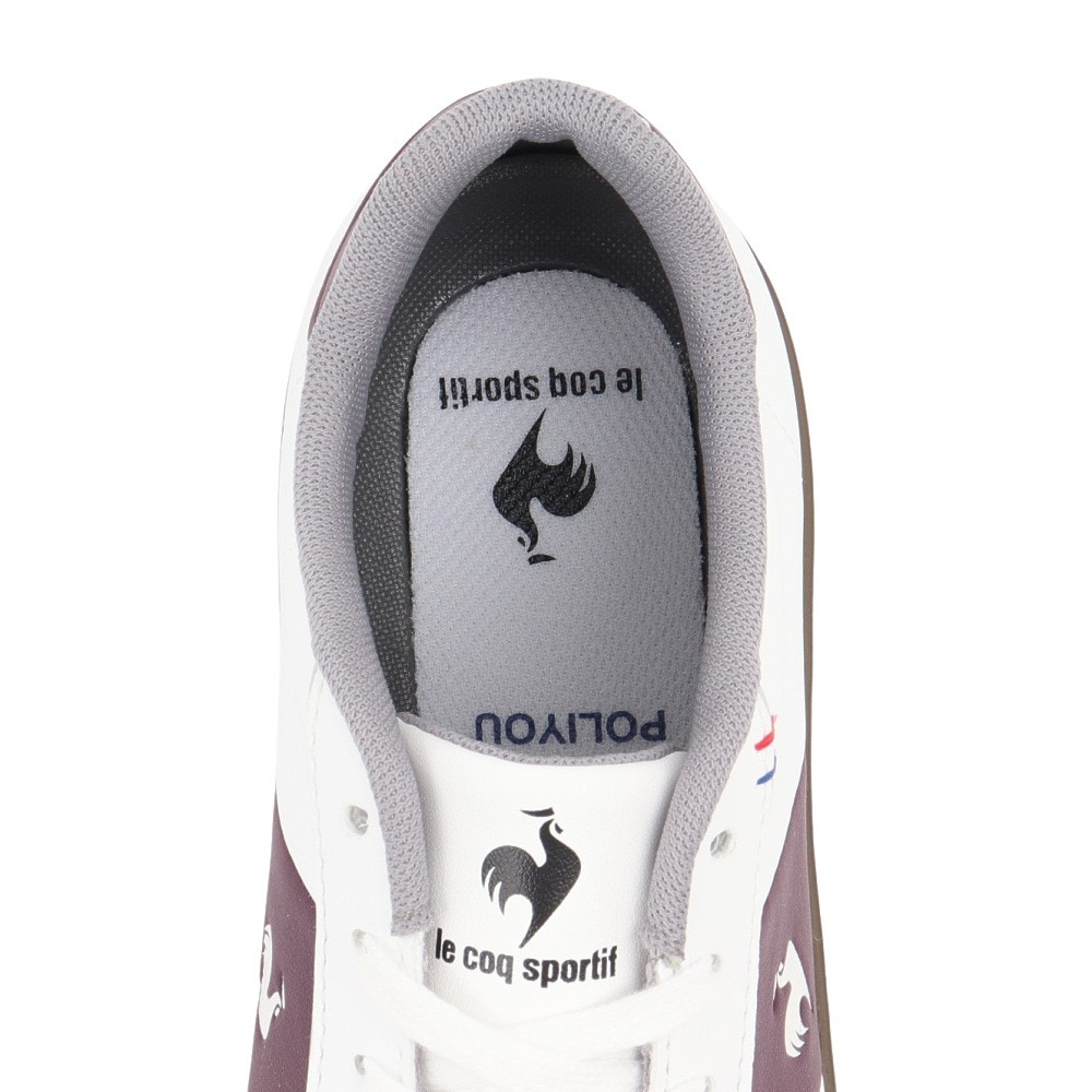 ルコックスポルティフ（lecoqsportif）（メンズ）スニーカー スポーツシューズ LCS ガレ III ホワイト レッド LU5FSN55UZ WHWR シューズ
