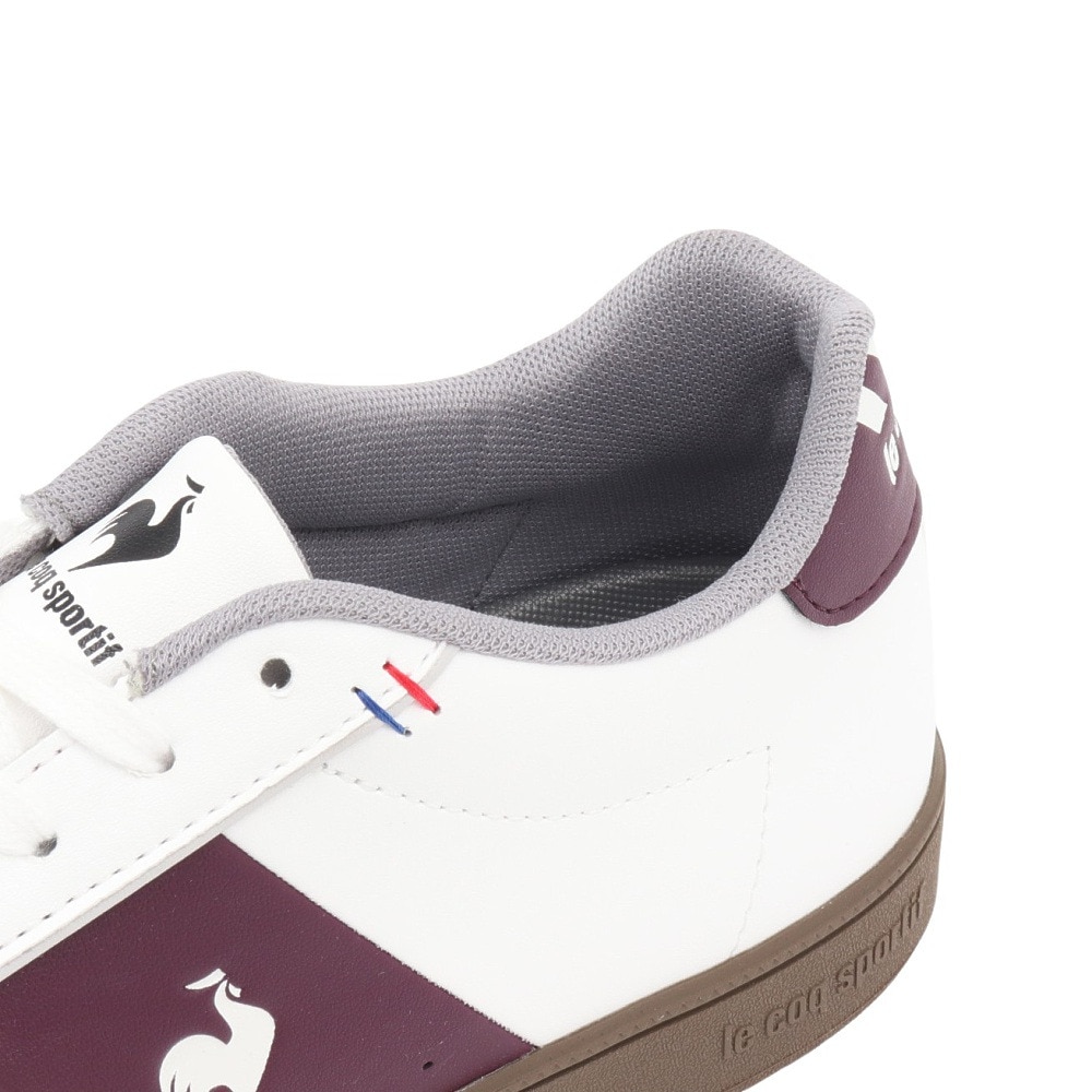 ルコックスポルティフ（lecoqsportif）（メンズ）スニーカー スポーツシューズ LCS ガレ III ホワイト レッド LU5FSN55UZ WHWR シューズ