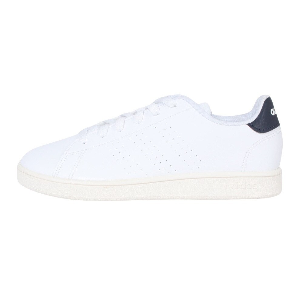 アディダス（adidas）（レディース）アドバンコート 白 ホワイト ネイビー FW2588 スニーカー スポーツシューズ レディース 通学 カジュアル アウトドア★★★