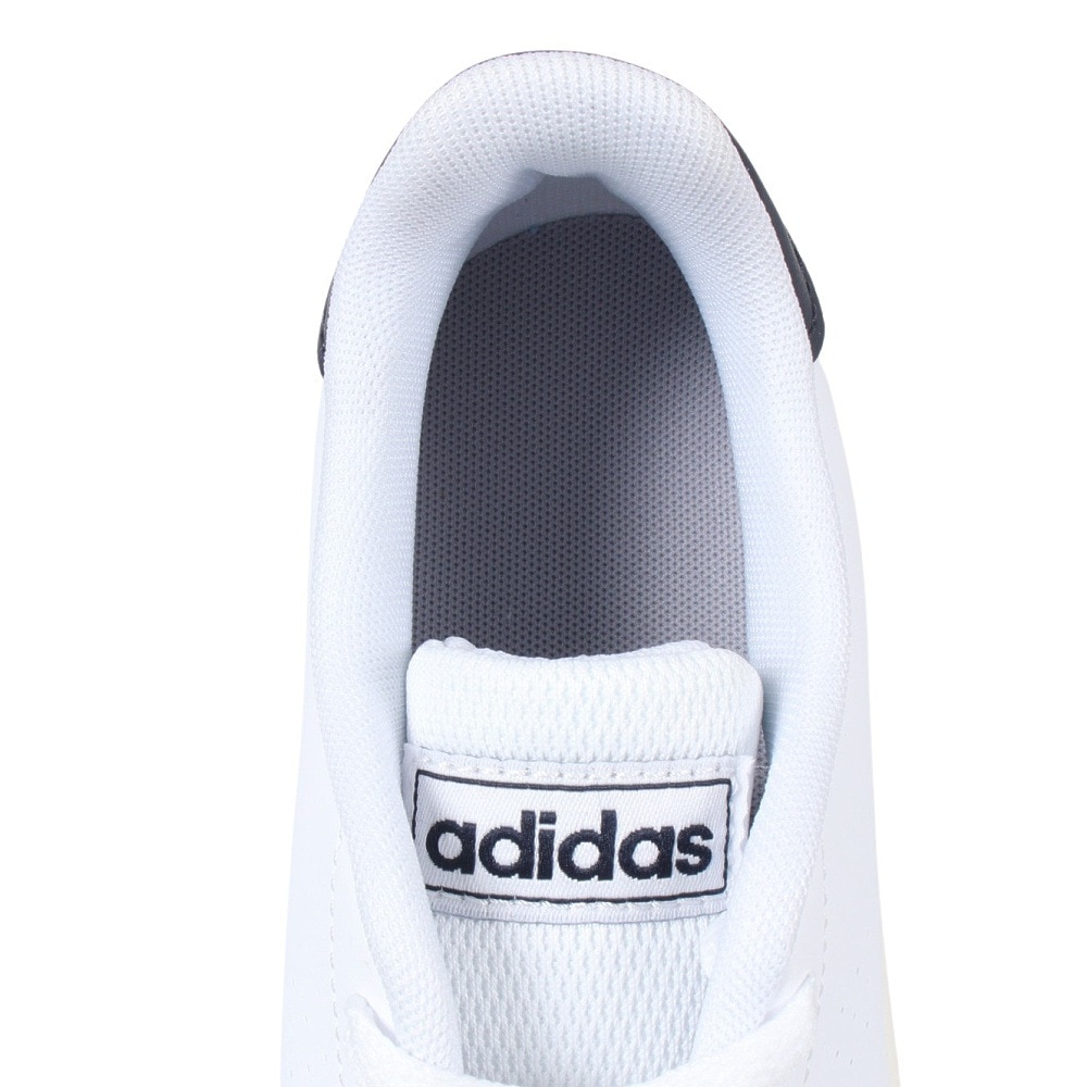 アディダス（adidas）（レディース）アドバンコート 白 ホワイト ネイビー FW2588 スニーカー スポーツシューズ レディース 通学 カジュアル アウトドア★★★