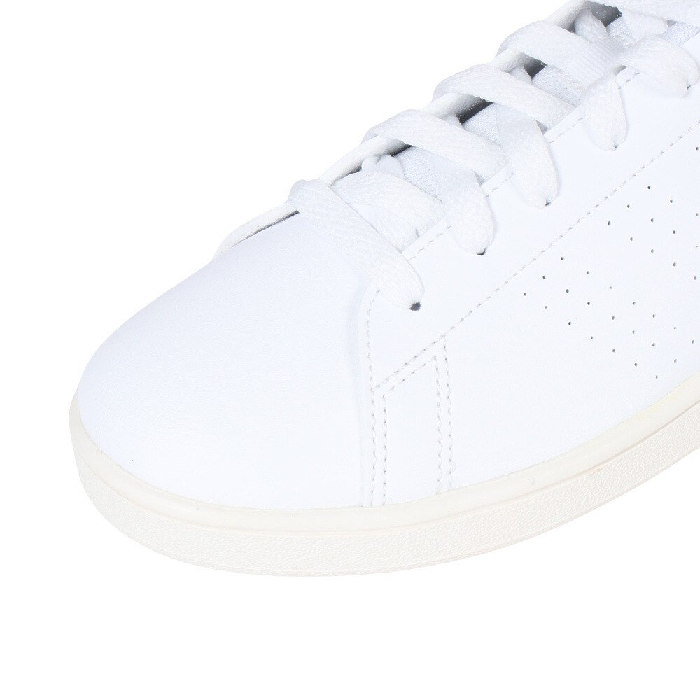 アディダス（adidas）（レディース）アドバンコート 白 ホワイト ネイビー FW2588 スニーカー スポーツシューズ レディース 通学 カジュアル アウトドア★★★