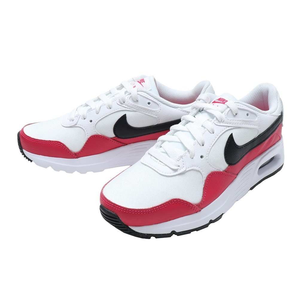 ナイキ（NIKE）（レディース）エアマックス AIR MAX SC ホワイト ラッシュピンク CW4554-106 スニーカー スポーツシューズ 通学  学生 カジュアル ランニング