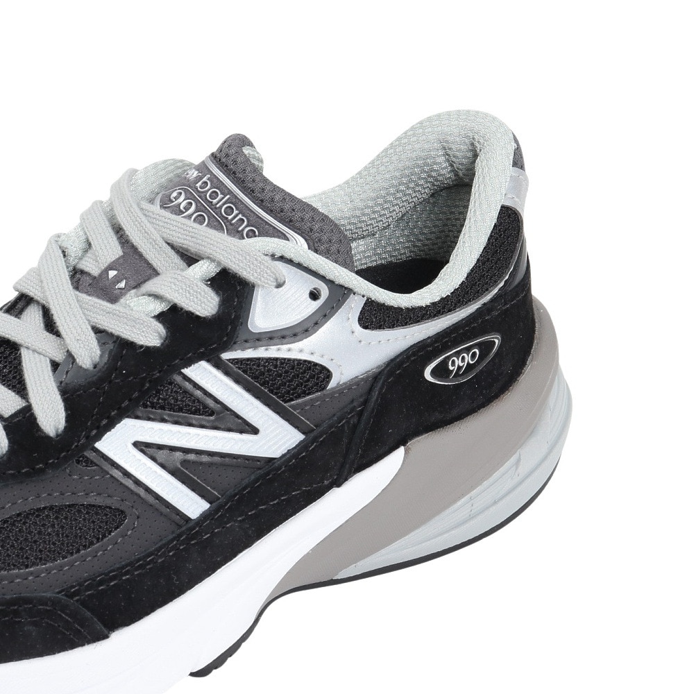 ニューバランス（new balance）（レディース）スニーカー 990 v6 ブラック 黒 W990BK6 スポーツ カジュアル シューズ