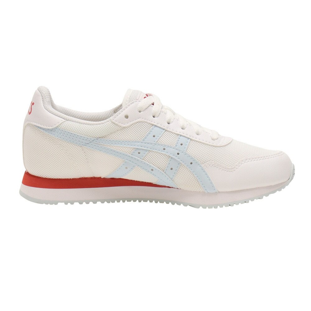 アシックス アシックス Asics レディース メンズ スニーカー 白 12a174 103 タイガーランナー Tiger Runner ホワイトブルー スポーツ用品はスーパースポーツゼビオ