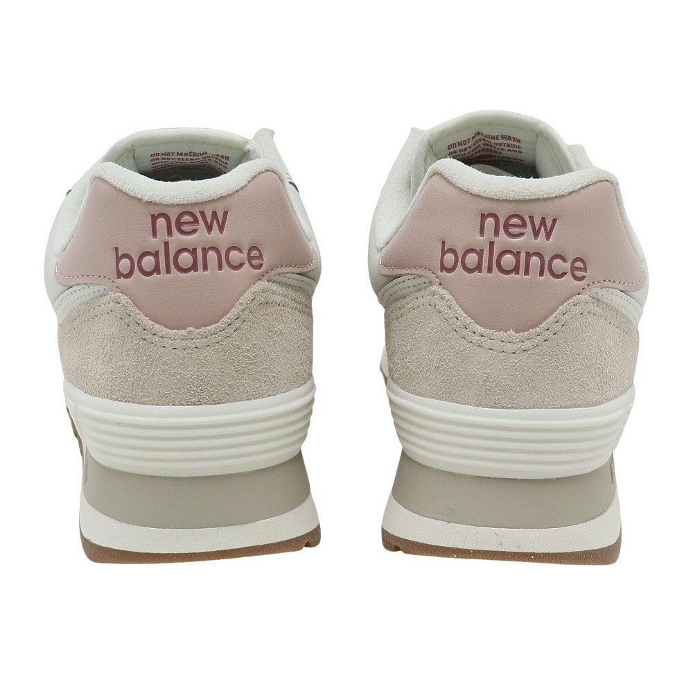 ニューバランス ニューバランス New Balance レディース 574 ライトグレー ピンク U574re2 D スニーカー スポーツシューズ カジュアル スエード クッション レトロ 靴 スポーツ用品はスーパースポーツゼビオ