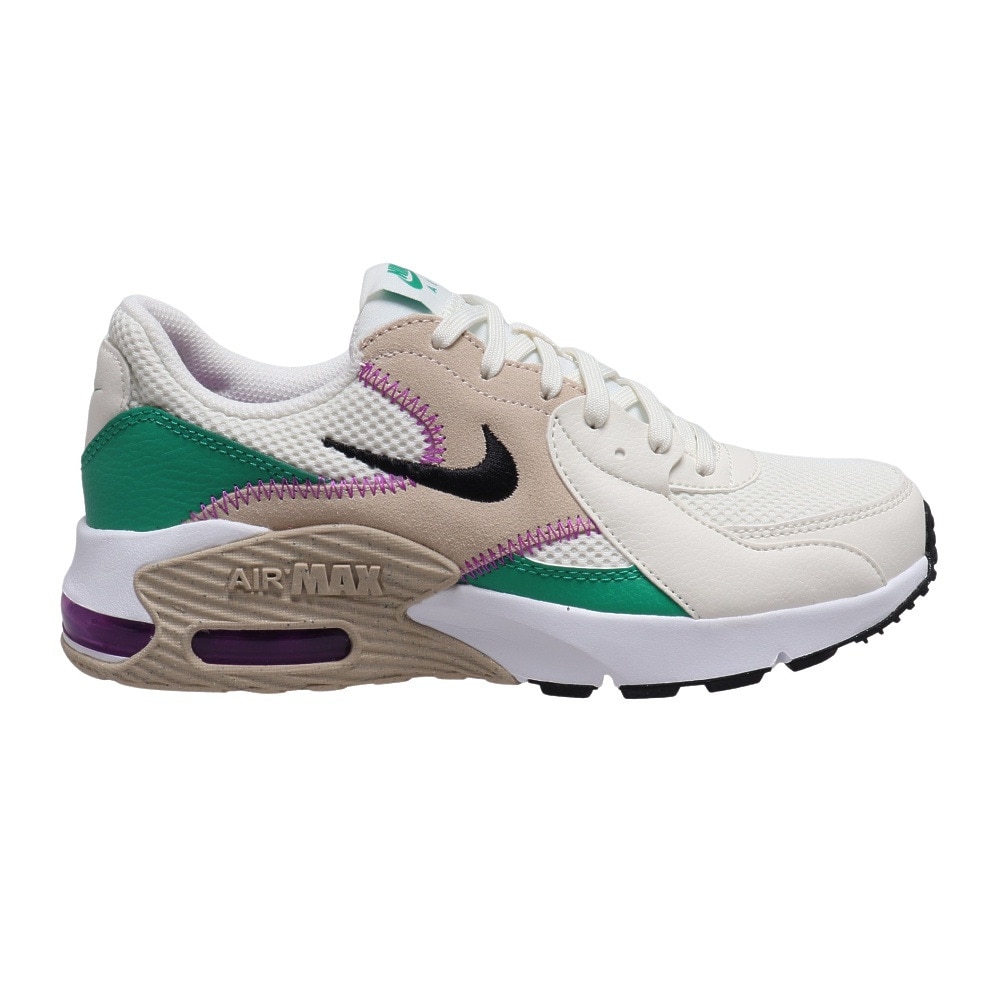 ナイキ（NIKE）（レディース）スニーカー エア マックス エクシー AIRMAX EXCEE アイボリー CD5432-124 スポーツ カジュアル タウンシューズ モダン 登校 通勤