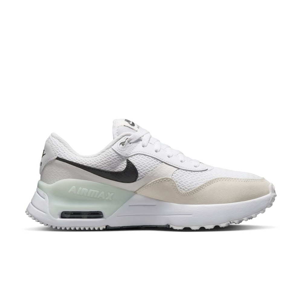 ナイキ（NIKE）（レディース）スニーカー エア マックス SYSTM 白 ホワイト DM9538-100 スポーツシューズ 快適 カジュアル おしゃれ 通勤 通学 運動靴