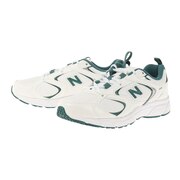 ニューバランス（new balance）（レディース）スニーカー ML408 ホワイト グリーン ML408TD スポーツ シューズ カジュアル ウォーキング タウン 普段履き